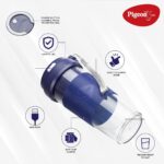 Pigeon Blendo-Personal Blender with Juicer Cup Jar, 330 ml (USB rechargeable) 528 W Hand Blender??(Blue)