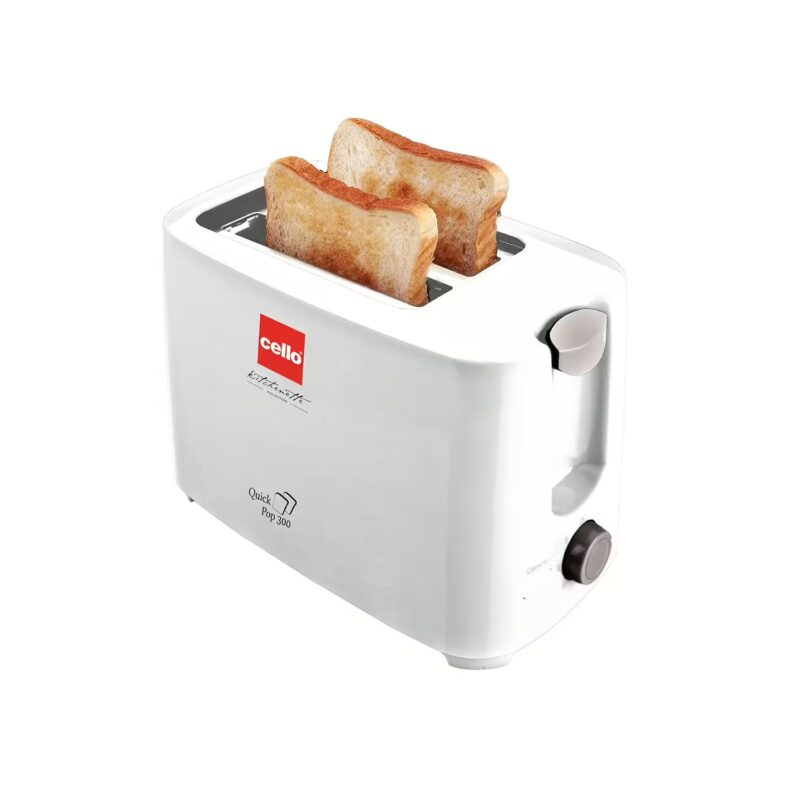 Cello Quick Pop 300 700 W Pop Up Toaster??(White)