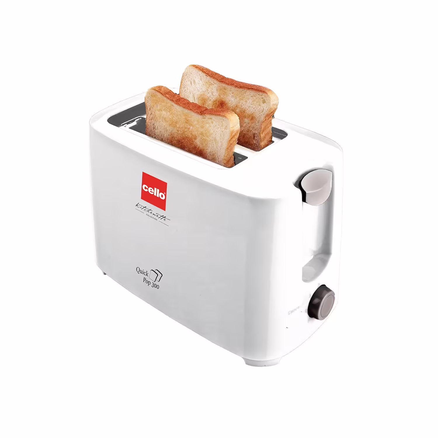 Cello Quick Pop 300 700 W Pop Up Toaster??(White)