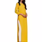 Cida Stylish Yellow Women Long Kurti