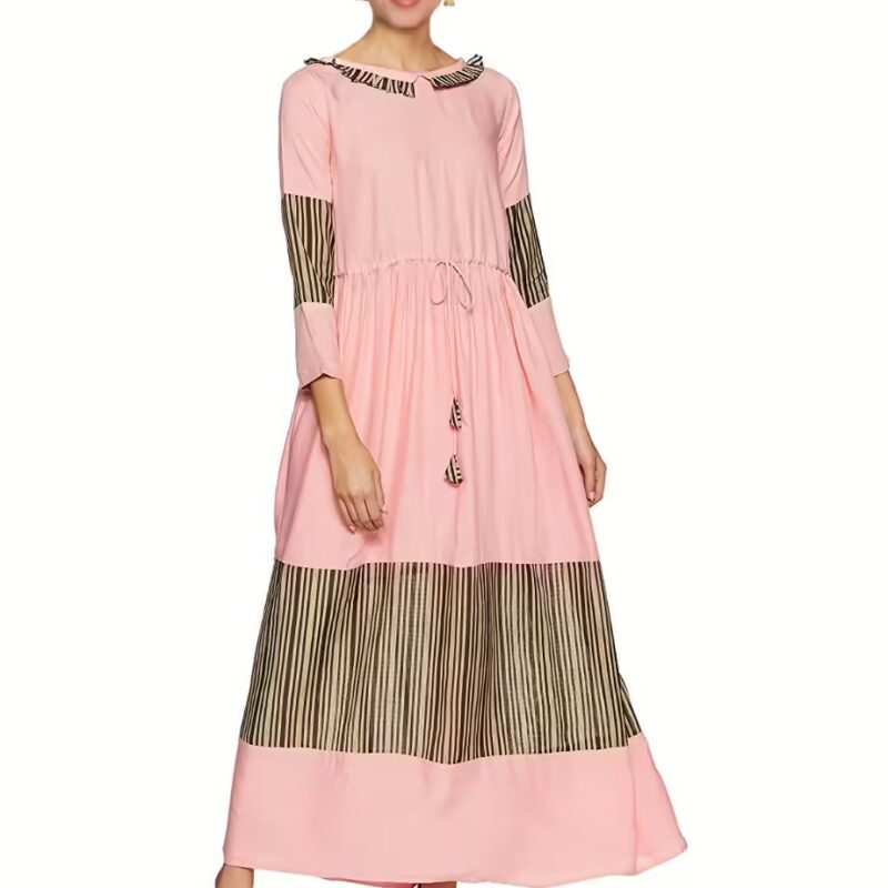 Cida Stylish Pink Women Long Kurti