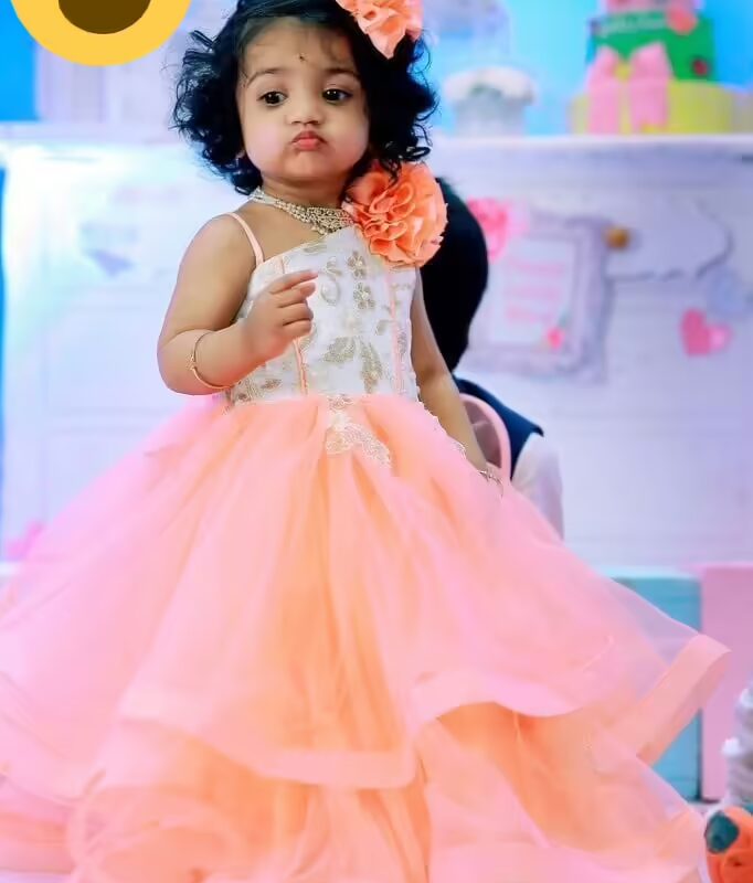 Classic Net Satin & Cotton Full flair Gowns