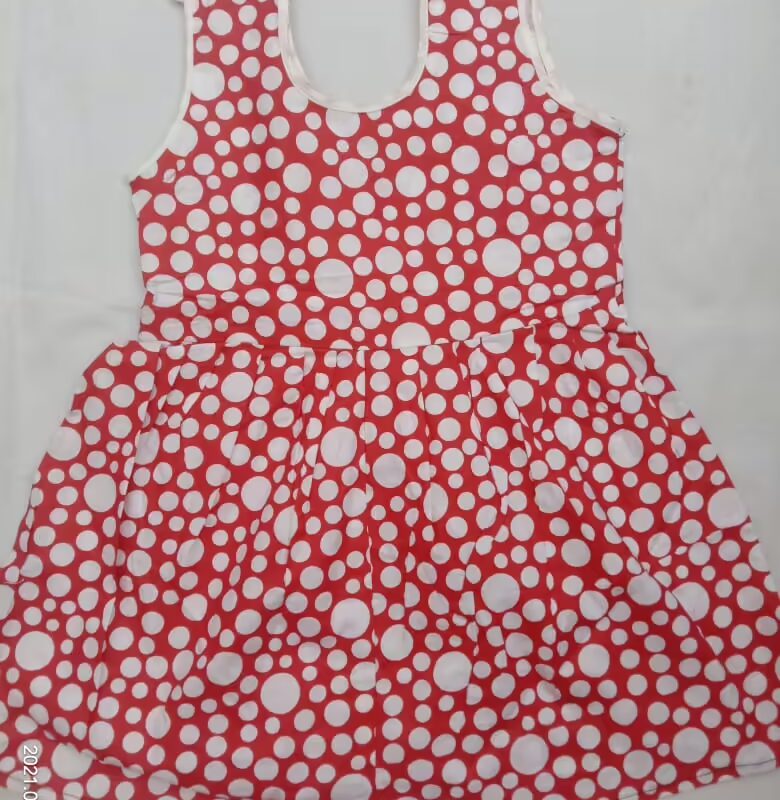 Classic Multi Printed Kids Dress
