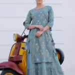 Alisha Petite Grey Printed Kurtis