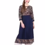 Designer Navy Kurti For Her