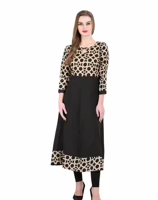 Designer Black Kurti For Her