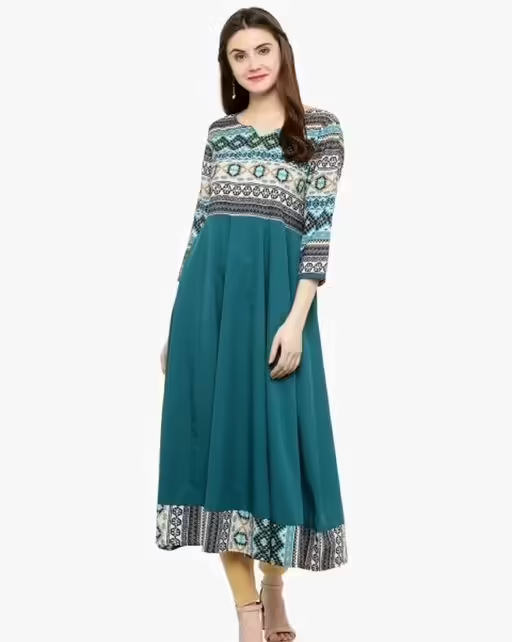 Designer Green Kurti For Her