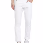 Classy White Men Relaxed Fit Jeans