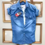 Seasons Blue Denim Full Sleeves Men Shirt