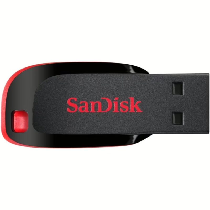 SanDisk Cruzer Blade USB 2.0 32 GB Flash Pen Drive??(Red, Black)