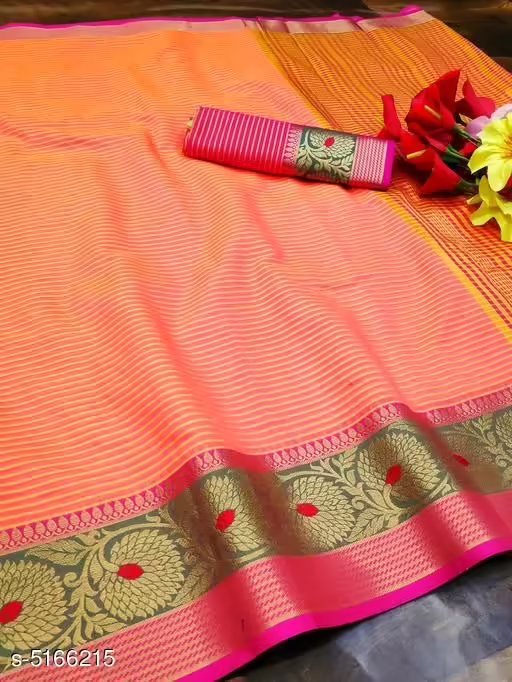 Charvi Pretty Multi Cotton Silk Sarees