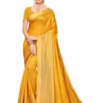 Jivika Petite Yellow Cotton Silk Sarees