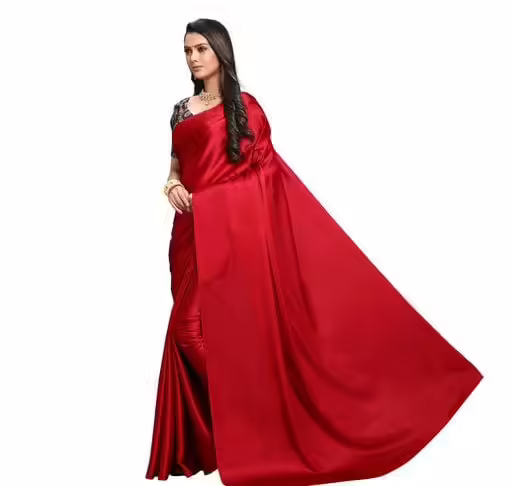 Chitrarekha Superior Maroon Satin Sarees