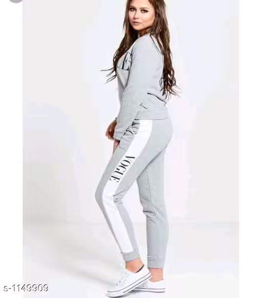 Designer Grey Women's Track Suite