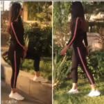 Designer Black Women's Track Suite
