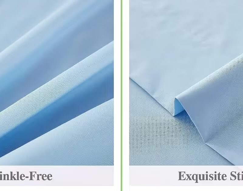 Seasons Microfiber Bedsheet for Double Bed, Sky Blue Color