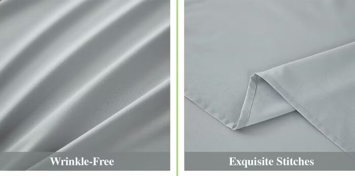 Seasons Bedsheet for Single Bed, (60x90 Inches, Light Grey)