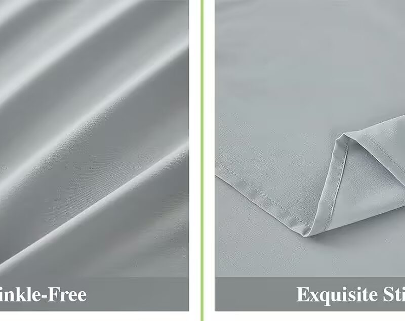 Seasons Bedsheet for Single Bed, (60x90 Inches, Light Grey)