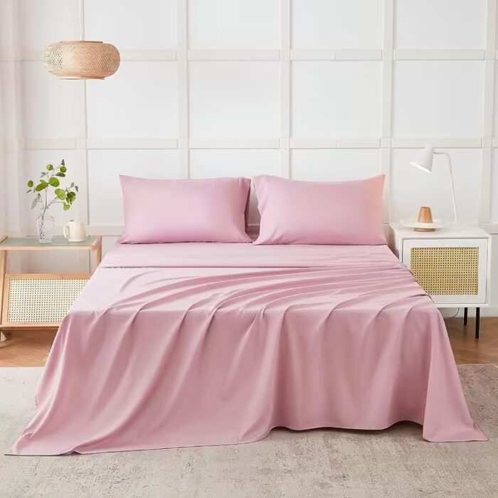 Seasons Bedsheet for Single Bed, (60x90 Inch, Navy Blue)