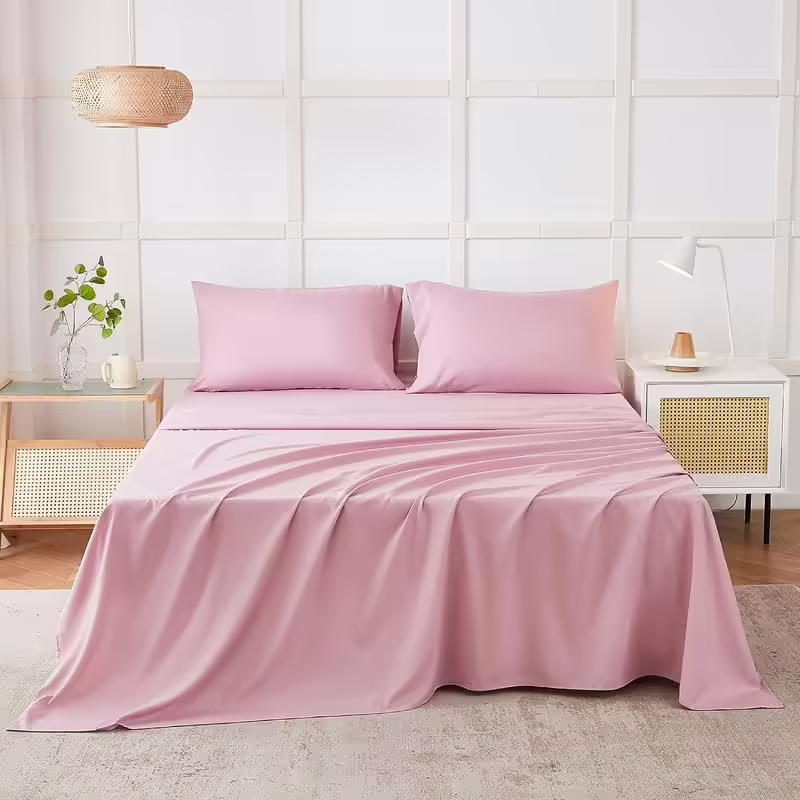 Seasons Bedsheet for Single Bed, (60x90 Inch, Navy Blue)