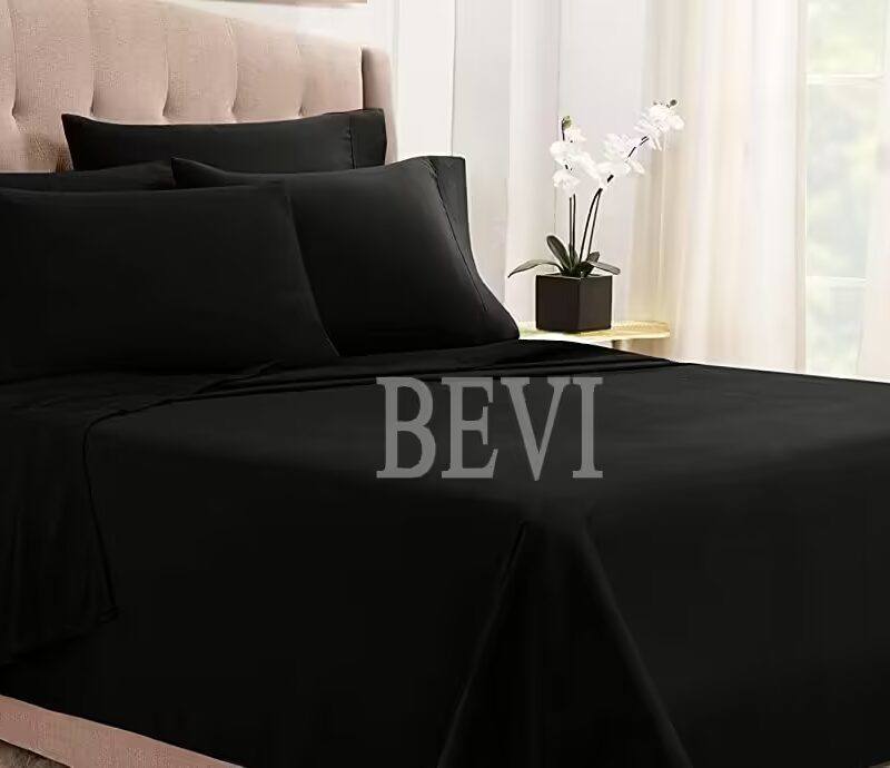 Seasons Double Bedsheet, 2 Pillow Cover, Silver Grey