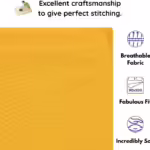 Seasons Double Bedsheet with 2 Pillow Covers, Yellow