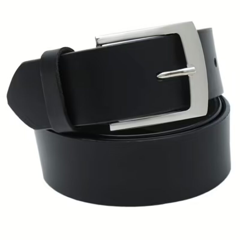 Collections Black Formal Single Belt For Men