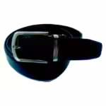 Black Leather Casual Belts