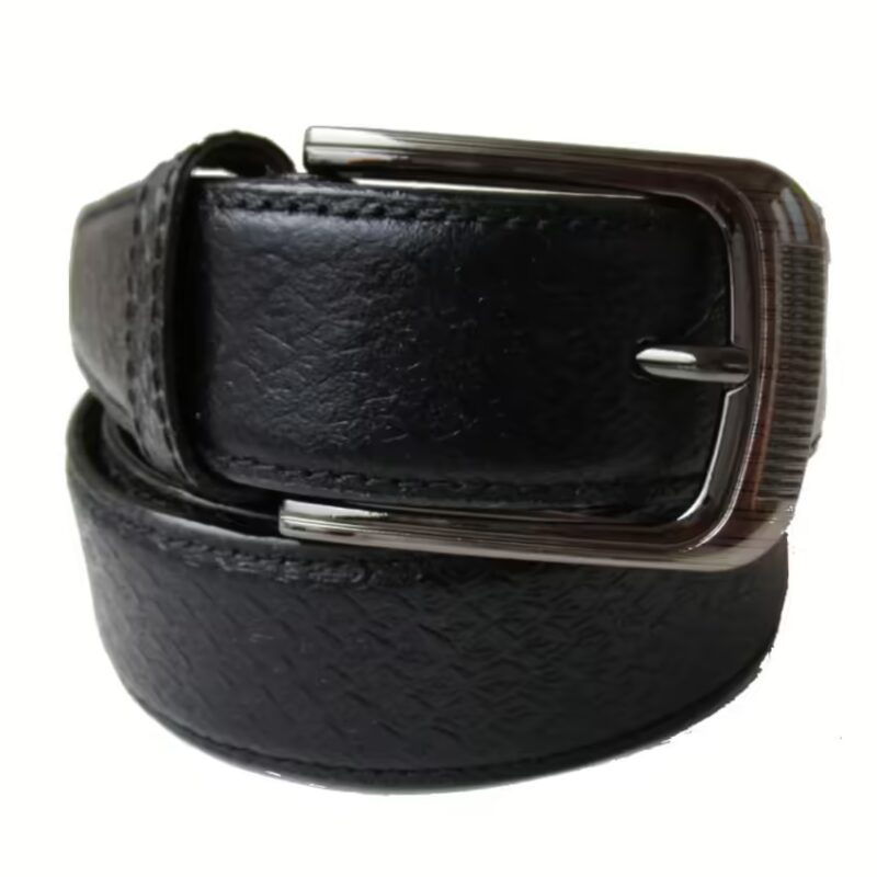 Black Casual Belt For Men