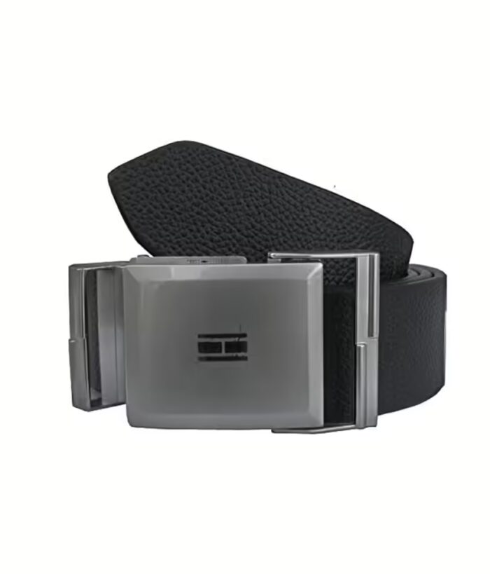 Black Leather Formal Belt