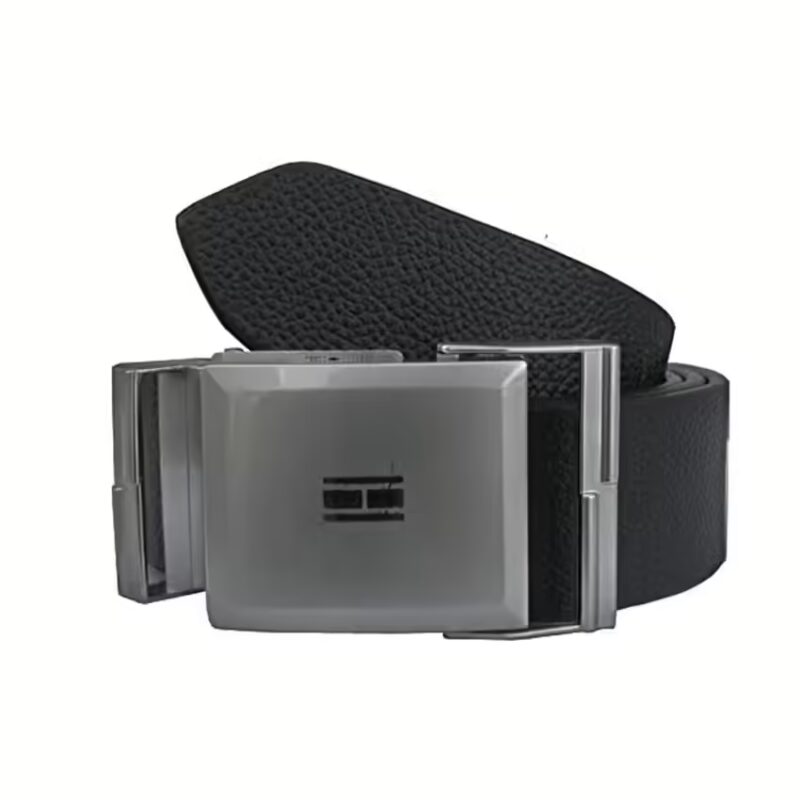 Black Leather Formal Belt