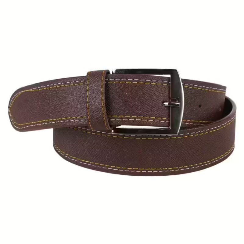Fashion Wear Brown Faux Leather Casual Belts