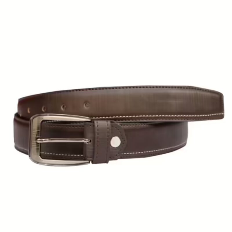 Brown Leather Belt For Men
