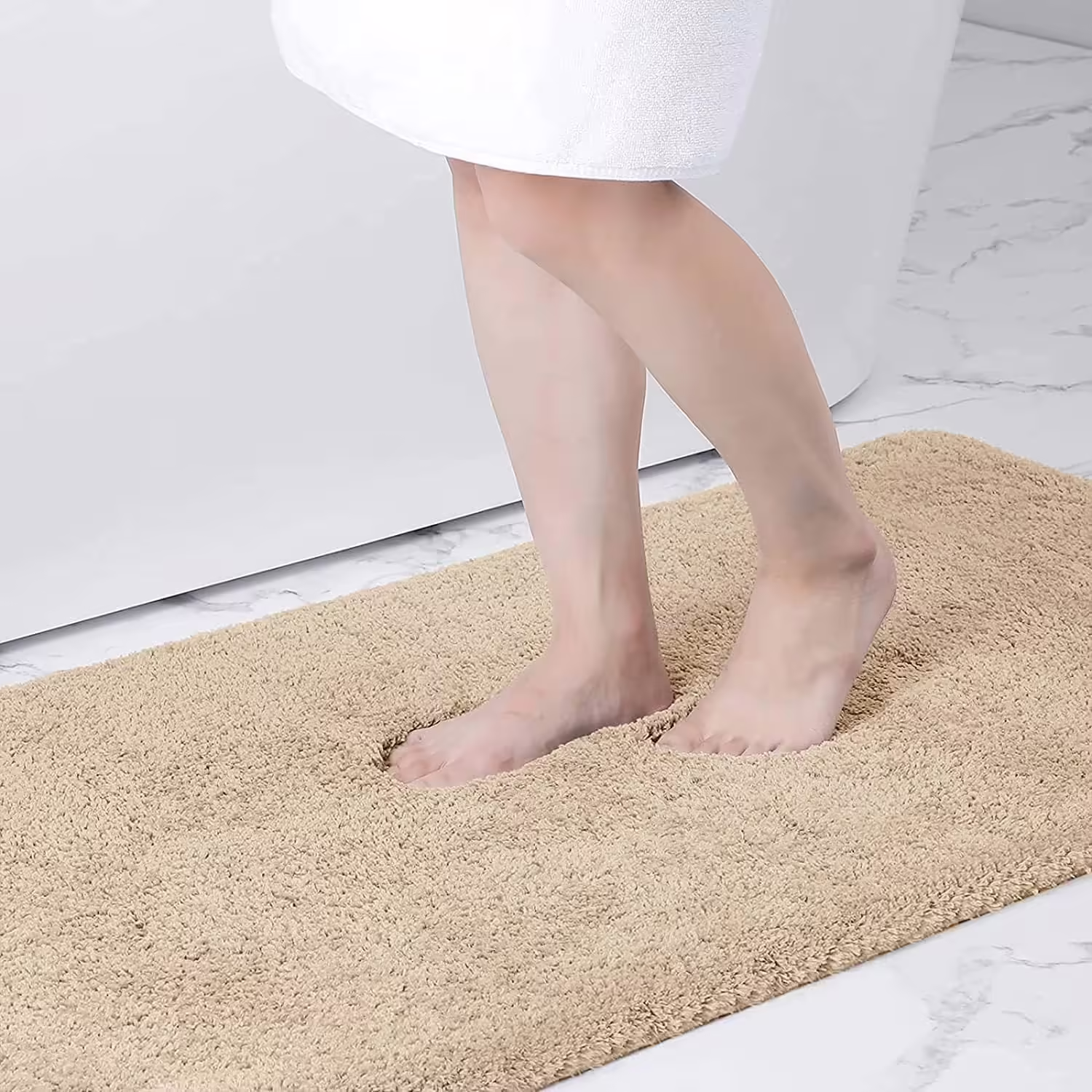 Seasons Microfiber Bath Mats for Bathroom Non-Slip Bathroom Mat Anti-Skid Bath Mat Machine Washable Bath Rug for Bathroom Thick Plush Rugs for Shower Size - 50 x 80