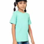Unisex Kids Mint T-Shirt for Girls
