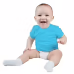 Unisex Plain Blue Cotton T-Shirts