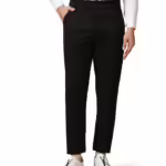 Men's Regular Casual Black Pants
