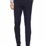Men's Stretchable Formal Dark Blue Pants