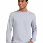Men Plain Blue Haze Sweatshirt