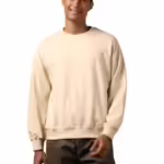 Men's Fleece Oversized Fog Beize Sweatshirt