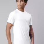 Men Regular Fit White T-Shirt