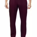 Purple Men Regular Winter fit Solid Lower