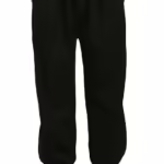 Black Men Loose Fit Fleece Warm Lower