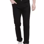 Black Comfortable Stretchable Casual Denim Jeans