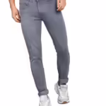 Comfy Men's Grey Slim Fit Denim  Stretchable Jeans