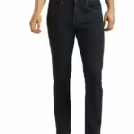 Elegant Grey Men's Slim Fit Washed Jeans
