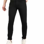 Black Men's Slim Fit Stretchable Jeans