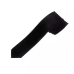 Seasons Collections Black Polyester Neck Tie