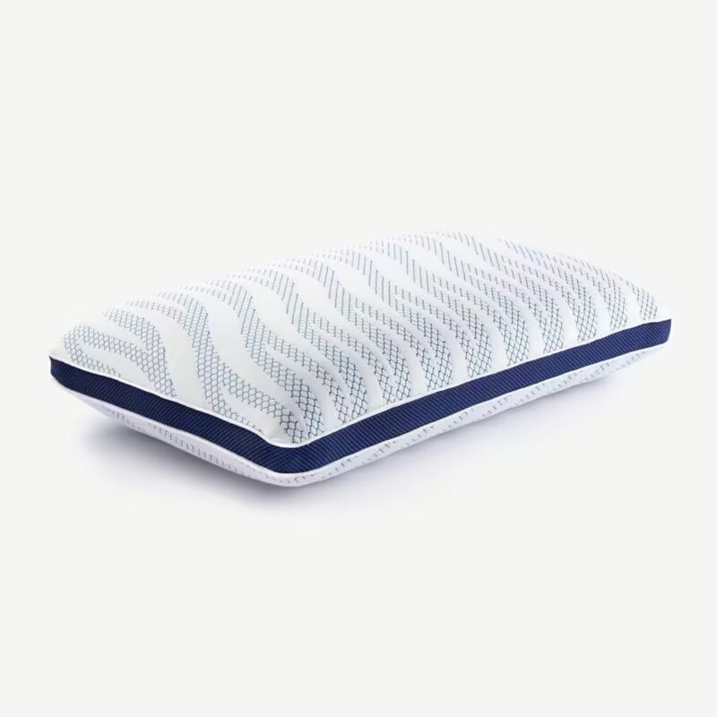 Seasons Impressions Foam Bed Pillow,Blue, Pack of 1