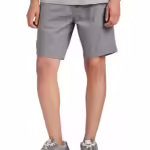 Grey Men's Cotton Chino Shorts